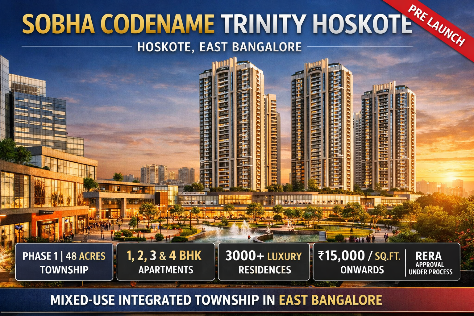 Sobha Codename Trinity