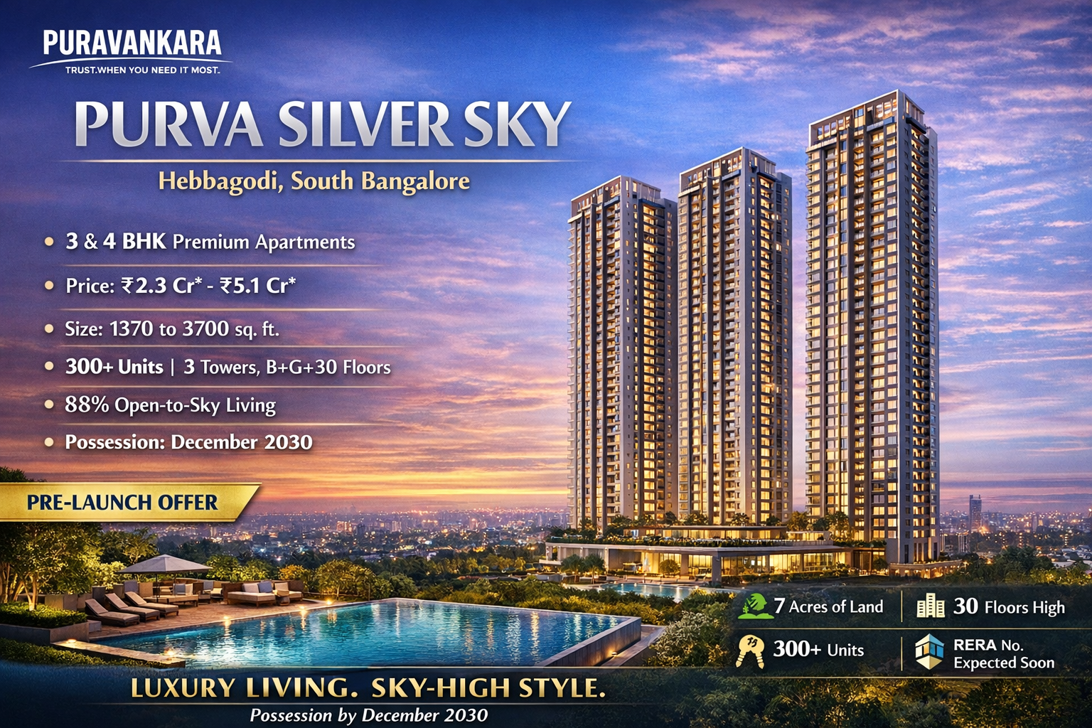 Purva Silver Sky