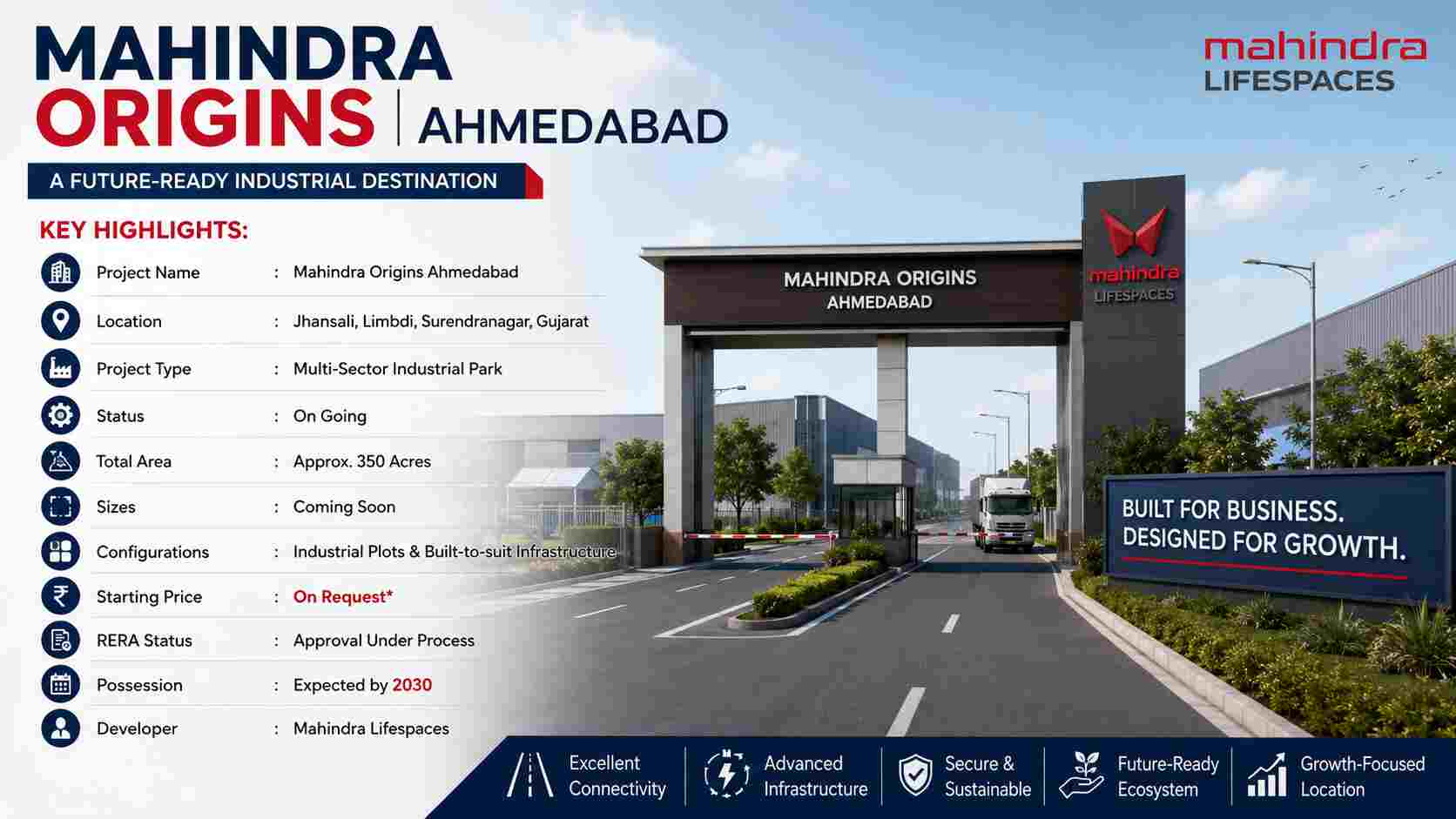 Mahindra Origins Ahmedabad